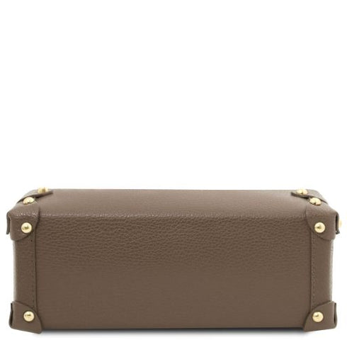 Praline - Soft leather duffle bag